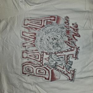 Travis Scott University of Alabama White Graphic T-Shirt